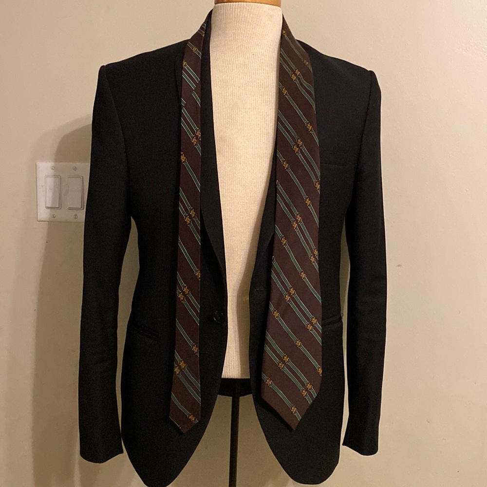 Celine Paris silk classic tie